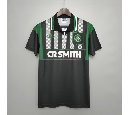 Celtic 94/96 Away Black Soccer Jersey